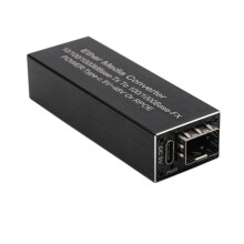 RPOE 1.25G Media Converter SFP Transceiver Module 5V Type-C Input 1 SFP Slot 1 RJ45 Ethernet SFP Fiber ,B