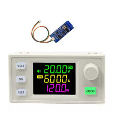 SK120X CNC Regulated Power Supply+K485X Module - Step /Down Bench 6-36V to 0-36V 120W USB Stabilized Converter