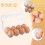 200 Pack Clear Plastic Egg Cartons 2x4 Grid with Secure Locking Buckles for Medium Chicken Eggs 4