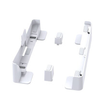 For PS5 Horizontal Stand Sleek Base for PS5 Slim / Pro Space-Saving Design Secure Mounting Enhances Ventilation