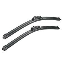 2pc Car Wiper Blades Universal U-Type Soft Rubber Boneless Wiper Reduce Noise Automotive Wiper 21 Inch