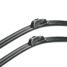 2pc Car Wiper Blades Universal U-Type Soft Rubber Boneless Wiper Reduce Noise Automotive Wiper 21 Inch