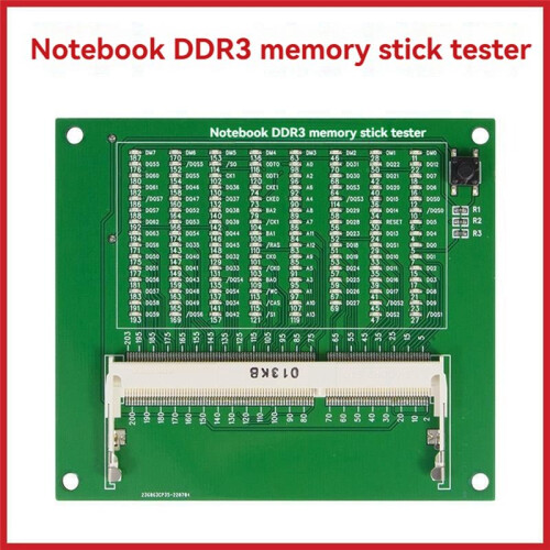 Laptop DDR3 Memory Card Tester Detection Tool Computer Motherboard Repair Tester External with Light 1
