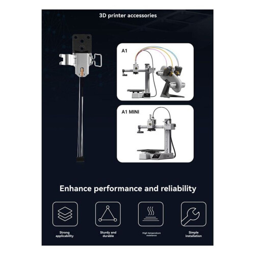 For  A1/A1  3D Printer Hotend Heating Assembly Hotend Heating Components
