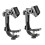 2 Stuks Verstelbare Microfoonclips op de Rand van de Drum, Schokbestendige Microfoonklem, Microfoonstandaardhouder op de Drummicrofoonclip 2