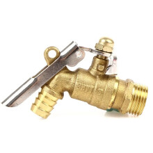 Garden Outdoor Brass Faucet Public Places Lockable Water Tap Anti-Freeze Brass Water Faucet Preventing Water Theft