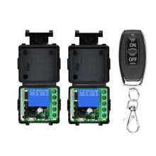 Universal Gate Remote Control   12V RF 433 Mhz Asking Code Relay Receiver for Garage Door LED Lighting