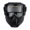 Auto Darkening Welding Glasses Adjustable Band Detachable  Mask Impact Split Type Face Protector 2