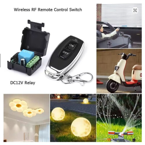 Universal Gate Remote Control   12V RF 433 Mhz Asking Code Relay Receiver for Garage Door LED Lighting 1