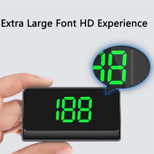 Car - Display HUD MPH Speedometer Display Windshield Projector Car Electronic Accessories 2