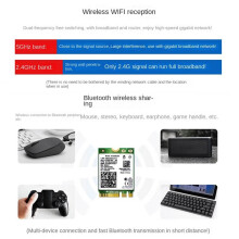 8260 8260NGW Karta WiFi + 2 Anteny 2,4 GHz/5 GHz 867 Mb/S 4.2 AC8260 NGFF M.2 Moduł Karty Bezprzewodowej WiFi