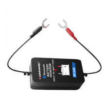 KONNWEI BK300 Car Battery Monitor 6V 12V 24V Battery Tester Battery Fault Detector for Car RV Motorcycles