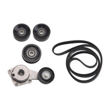 Serpentine Belt Drive Assembly Kit Drive Belt Tensioner Kit 90K-38274A ACK061025 DBK061025B for  F-150 F-250 F-350