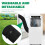 Capa Protetora para Mangueira de Ar Condicionado - Tampa para Duto de Ventilação de Mangueira de CA para Tubos de Exaustão de 5 e 5,9 Polegadas de 3