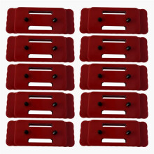 10pcs Red Feet Mounting System,Mounting Feet for  Packout, Mounting Feet for  Packout System