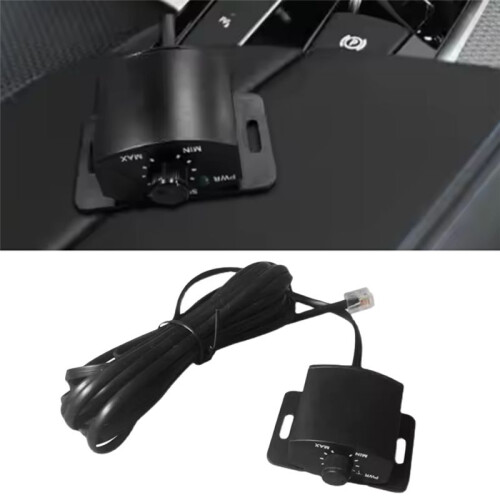 Car Bass Amplifier Remote Controller Amplifier for Car Audio Sound Volume Regulator with Cable