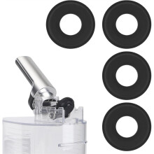 4pcs Silicone Replacement Stoppers for SLUSHi FS301/FS301C Drink Maker, Leak-Proof Spout Plugs