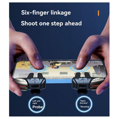G21 Mobile Phone Game Trigger for PUBG Gaming Controller L1 R1 Button for  Android Gamepad Joystick 2