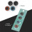 For Switch2  Silicone Cap Joystick Cap for  Switch2 Mushroom Cap Non-Slip Protective Cap B 9
