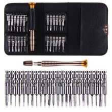 25 In1 Precision Screwdriver Torx Precision Screwdrivers Tool Set for Mobile Phones Bits, Hand Tightening