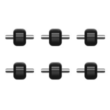 Soft Roller Parts Compatible with V6 V7 V8 V10 V11 V15 Vacuum Cleaner Soft Roller Replacement Small Wheels Accessories D