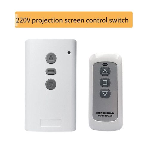 AC220 Wireless Remote and Receiving Controller for Electric Projector Screen Motorized Pantalla Projector 1