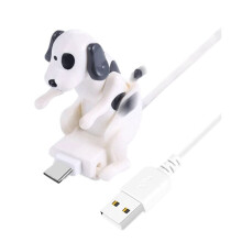 Humping Dog USB Charging Cable Funny Fast Charger Type-C Novel Phone Accessory & Stress Relief Toy