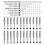 25 In1 Precision Screwdriver Torx Precision Screwdrivers Tool Set for Mobile Phones Bits, Magnetic 5