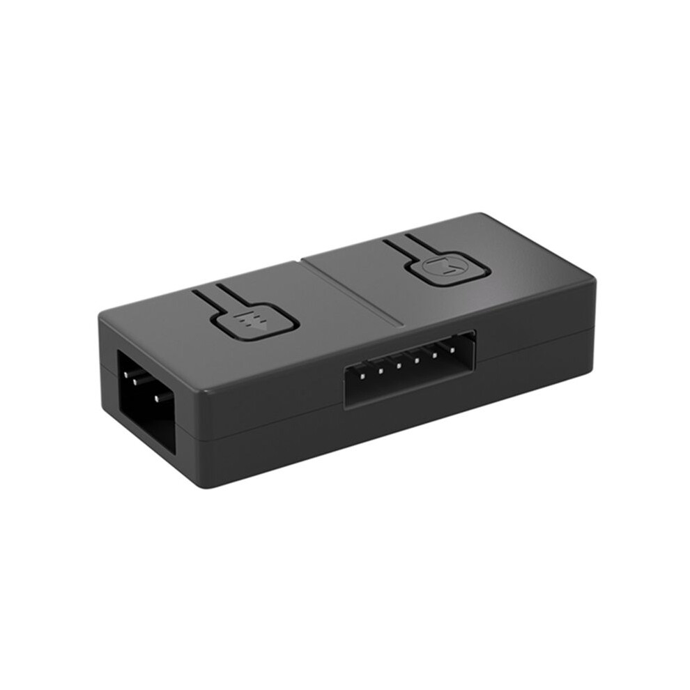 5V 3Pin Argb To 12V 4 Pin Rgb Converter 5V/3Pin Add-Rgb To 12V/4Pin Adapter Sync With Motherboard 5V 3Pin Controller 6031503400770