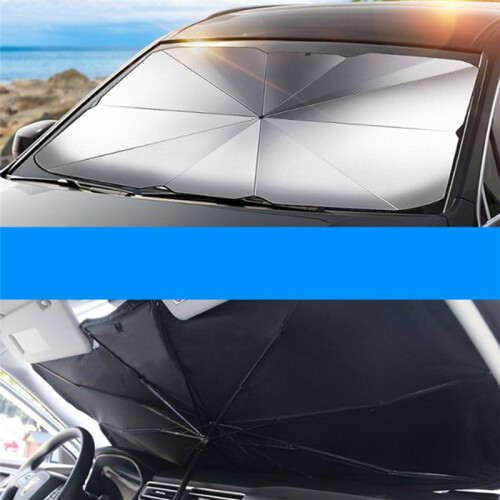 Car Windshield Sunshade Car Interior Front Windshield Parasol Car Multi Convenient Foldable Parasol 2