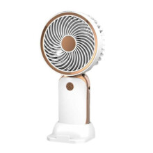 USB--Handventilator, Kleiner Persönlicher Ventilator, Make--Wimpernventilator für Wandern, Reisen, Homeoffice B