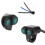 22mm Universal Motorcycle Handlebar Headlight Brake Fog Lights Horn Dual Control Button  B 5