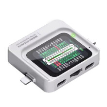 TNS360 Detector Abrangente de Plugue de Cauda de Telefone Celular 30V-5A Detecção de Varredura Automática 3 em 1 para IOS TEYE-C