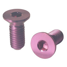 M5 X 12mm Titanium Bike Bottle Holder Screw Bicycle Water Bottle Cage Bolts Bicycle Water Bottle Cage Screws Photo Color
