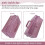 Glitter  &  Tool Storage Box,3-Layer Stackable Carry Tackle Box Sewing Box Organizer for Art 3