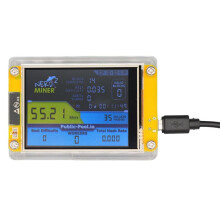 Bitcoin Nerd Miner V2 55-56KH/S 2.8 Inch Display BTC Nerdminer LCD Display Crypto Solo Lottery Miner