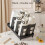 Cup Holder [Double Row] Household with Bracket Foldable Cup Holder Coffee Shop Cup Rack White 7