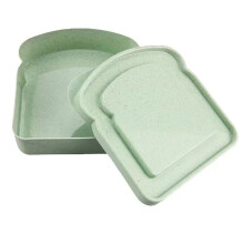 Przenośny Plastikowy Pojemnik na Lunch - Przenośny Pojemnik na Kanapki, Zamykany Pojemnik na Bochenki Chleba, Ekologiczne Pudełko na Pieczywo