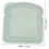 Portable Plastic Lunch Box - Portable Sandwich Holder, Sealable Bread Loaf Container, Eco-Friendly Bakery Box 6
