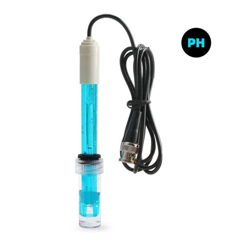 PH Replacement Probe with BNC Interface 300cm Cable 0-14 PH Q9 Probe Controller Oxidation-Reduction Potential Sensor 2