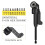 17pcs Flexible Drill Bit Extension,3pcs Rotatable Socket Adapter,3pcs Right Angle Drill Attachment,10 Screwdriver Bits 4