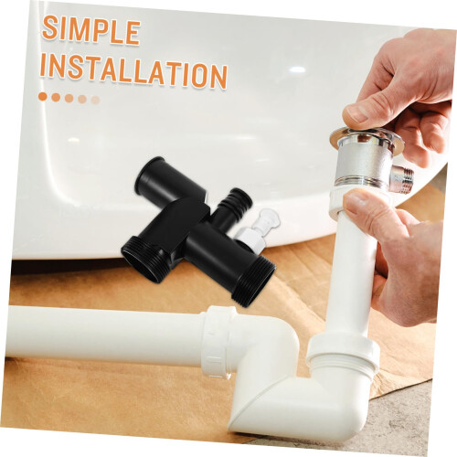 Garbage Disposal Drain Pipe with Backflow Prevention Bend and Odor Control for Kitchen Sink 1