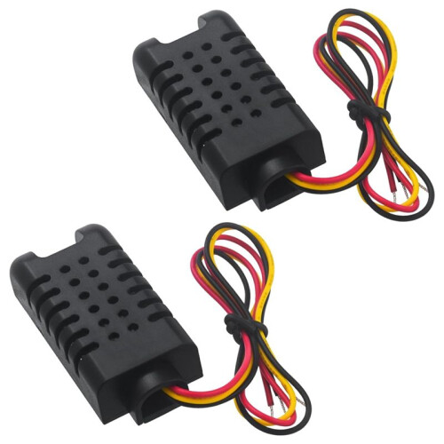 DHT21/AM2301 Capacitive Digital Temperature and Humidity Sensor, DHT21 Temperature Humidity Sensor Module 2pack
