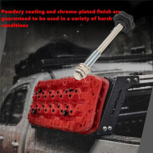 Universal Car Recovery Board Mounting Pins Base Plates Kits Easy-to-Install Escape Board Mount Safetys Traction Board