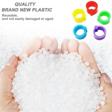 200Pcs 8mm Coturnix Quail Leg Bands Baby Chick Leg Bands  Bands Chicken Leg Bands
