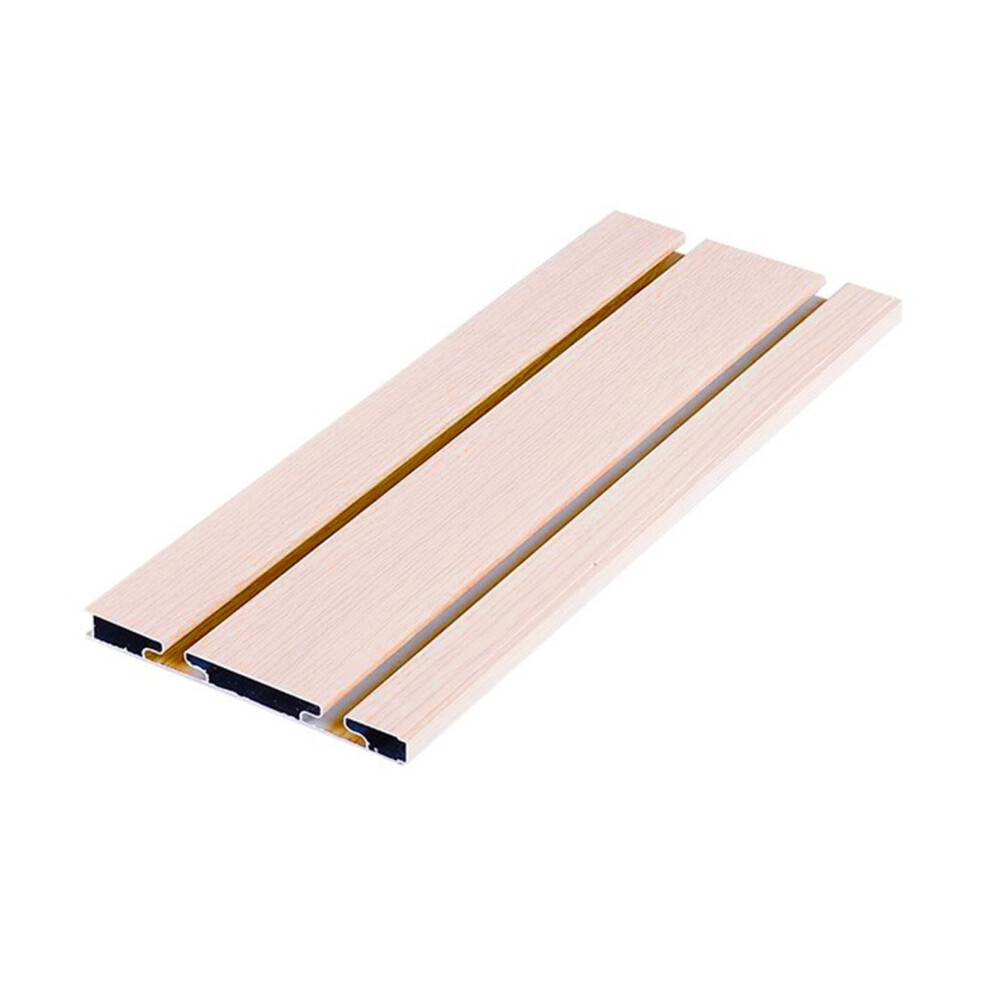 Wood Color Slatwall Panels Garage Wall Organizer With 20 Secure Hooks Heavyduty Modular Storage 9169991151434