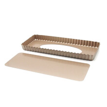 14-Zoll-Kuchenform, Backwerkzeug, Toastbrot-Kastenform mit Abnehmbarem Boden, Backform für Den Haushalt, Backgeschirr, Backform