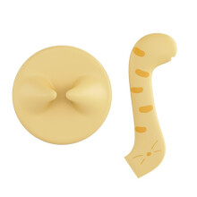 Pet Spoon and Can Opener-Multifunctional Silicone Tool,Sealing Lid and Food Storage, Ideal for Cat and Dog Accessories A