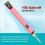 Rechargeable Thread Burner Kit for Jewelry Making,Digital Thread Zapper Tool,Leather ,Sewing,Weaving & Stringing C 2