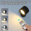 Glow Right  Halo Lux,Glow Right Everywhere Light,Glow Right Lights,USB Rechargeable Lights Black 5